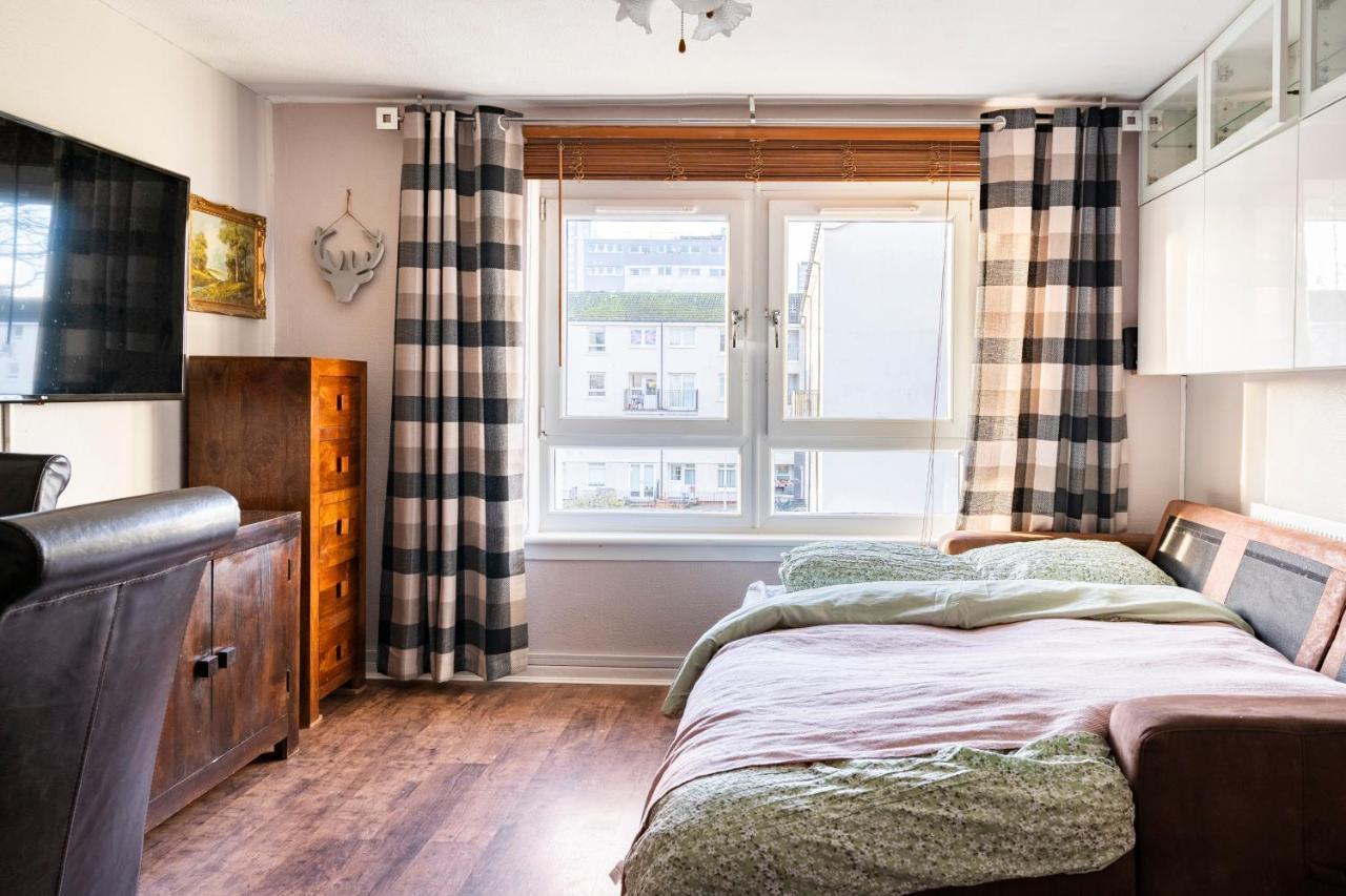 Lovely 1-Bedroom Property With Balcony In West End Glasgow Bagian luar foto
